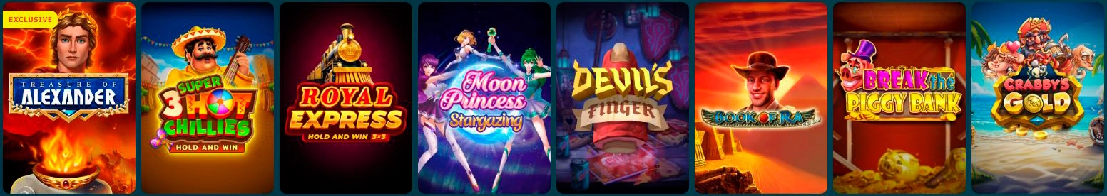 Alexander Casino Games